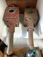 2 Antique Carriage Lamps