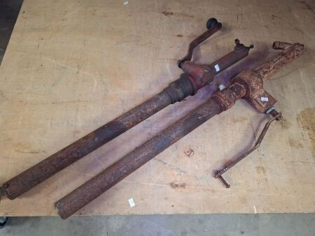 2 Hand Crank Fuel Drum Pumps