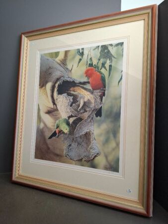 Signed Greg Postle, Afternoon Delight 26 of 99 Print with Certificate of Authenticity