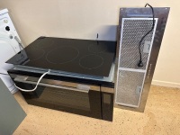 Technika T948SS-6 90-cm oven, Ilive induction cooktop and range hood - As new and unused