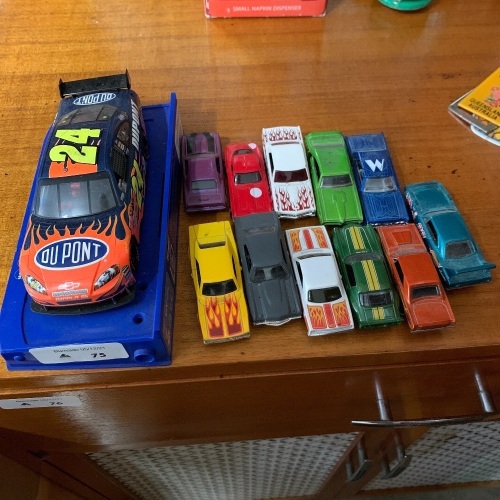 Asstd Lot of 11 Matchbox + 1 Scalectrix Car