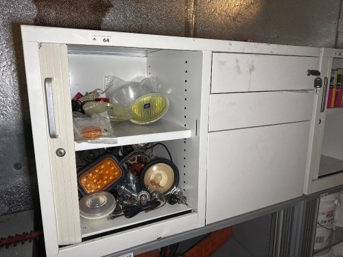 Metal storage cabinet - qty choice 64, 65