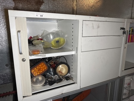 Metal storage cabinet - qty choice 64, 65
