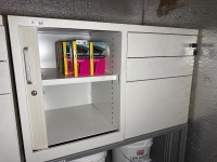 Metal storage cabinet - qty choice 64, 65