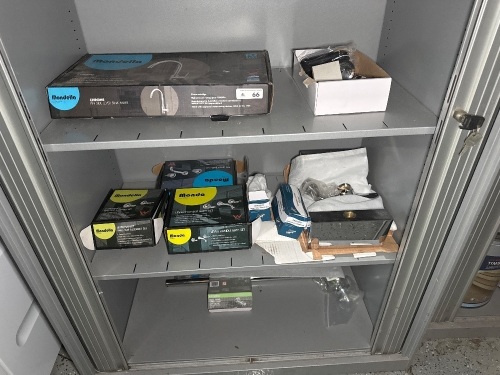 3 shelves of Tapware, etc