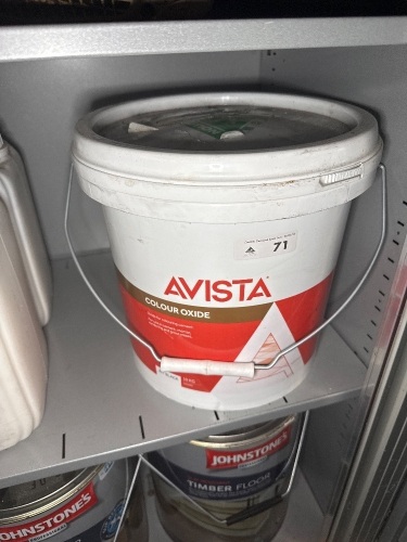 AVISTA colour oxide cement colouring &ndash; jet black