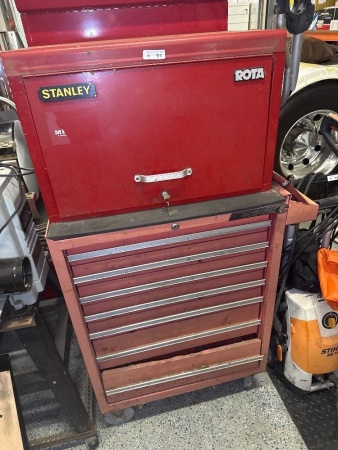 Toolboxes with contents