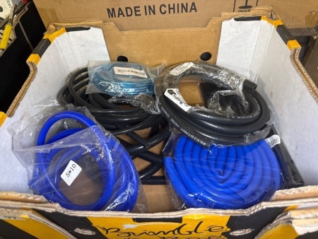 Box of automotive hoses
