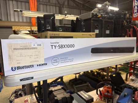 Toshiba sound bar - as new in box