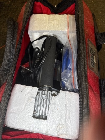 Quick Air portable air compressor and accessories &ndash; as a new in original bag - QTY Choice 108, 109