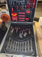 Bullet tool case with tools and accessories- as new - 2