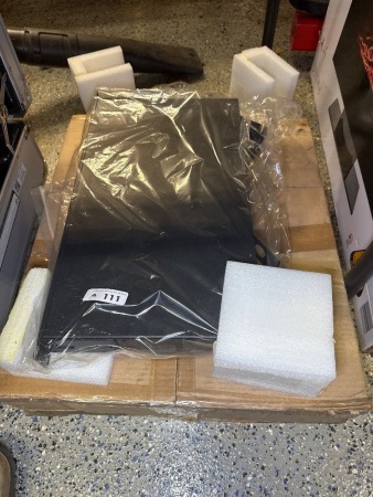 2 x metal sliding trays - as new