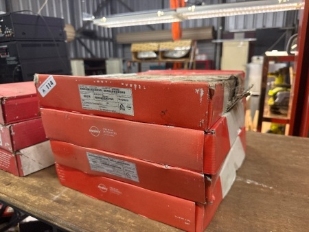 4x 24 port configurable fibre sliding drawers - as new