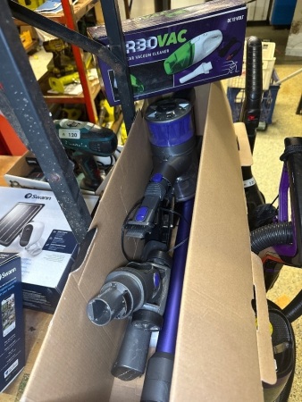 Cordless vacuum cleaner and car vacuum cleaner
