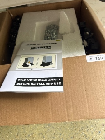 Sliding gate motor as new in box