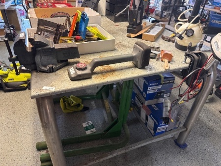 Large workshop bench with composite top