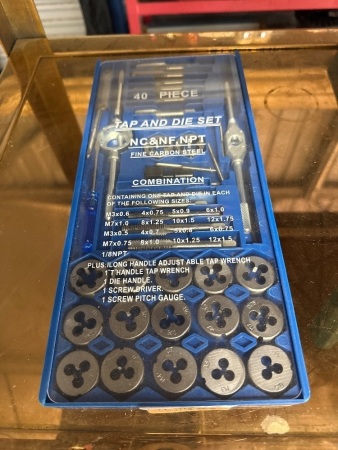 40 piece tap and die set