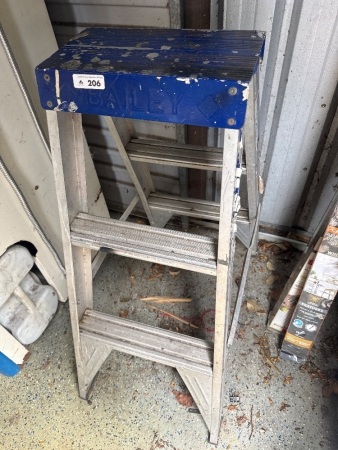 Aluminium step ladder - qty choice 205, 206