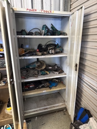 Metal storage cabinet - qty choice 237, 238
