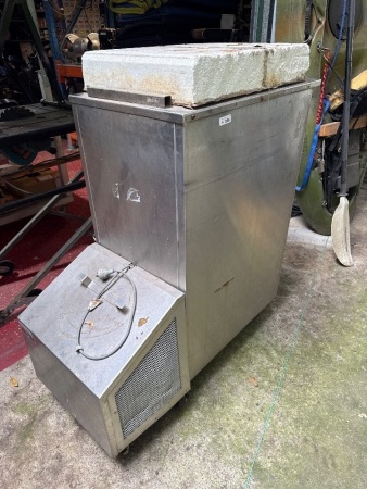 Stainless steel commercial grade freezer