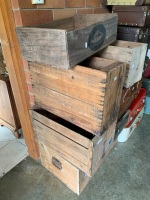 Asstd Lot of Timber Crates & Boxes - 3