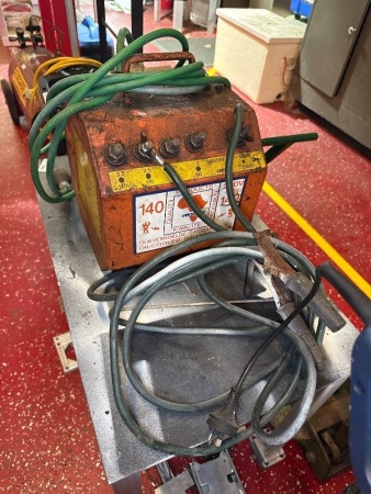 Vintage oil cooled arc welder