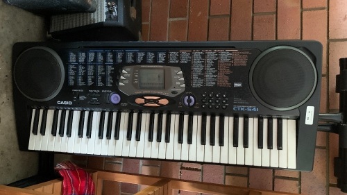 Casio Electronic Keyboard & Stand