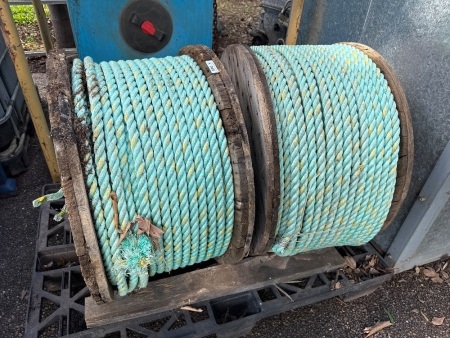Two reels of approximately 20mm nylon rope