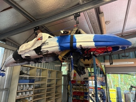 KayakFish polyurethane kayak plus accessories