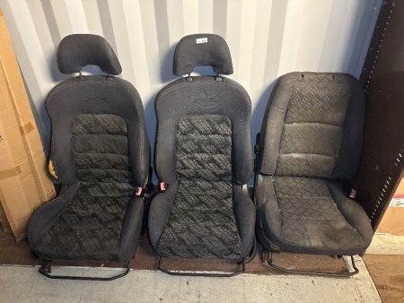 2x falcon XR seats plus one other unmarked