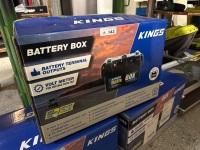 Kings battery box - qty choice 143, 144, 145
