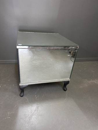 Glass Side / Bedside Table