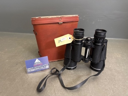 Vintage ASAHI Pentax 7x50 Field 7.1 Binoculars & Case