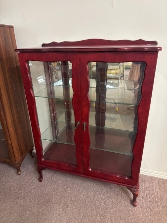 Double Door Display Cabinet