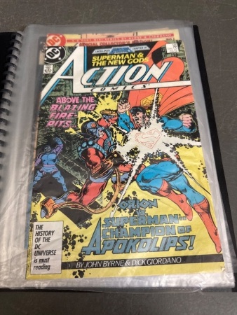4 Vintage DC Superhero Comics