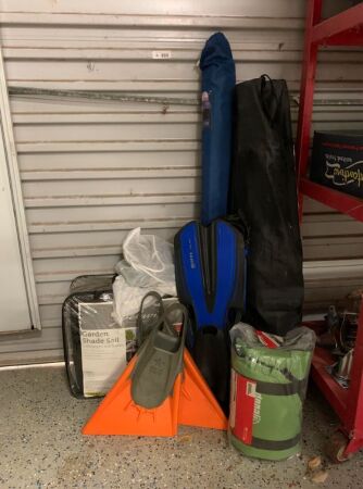 Assorted camping/outdoor gear