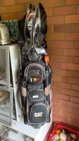 Set of Wilson Golf Clubs in CAT Bag + Large Qty of Balls in Basket - 2