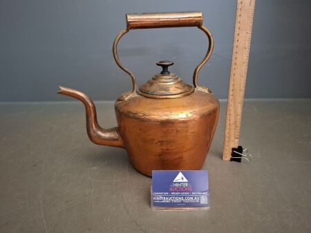Antique Copper Kettle