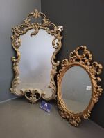 2 Vintage Mirrors