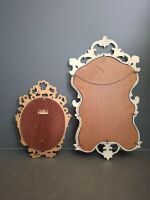 2 Vintage Mirrors - 2