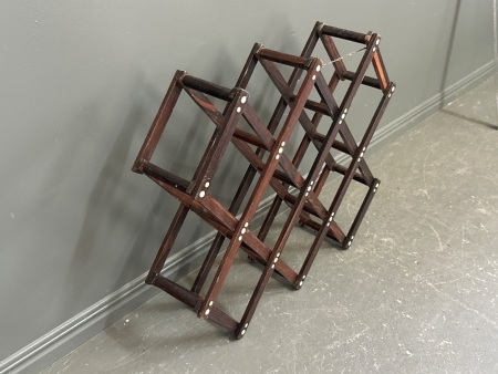 Inlaid Wine Rack