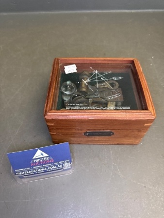 Stanley London Brass Nautical Sextant