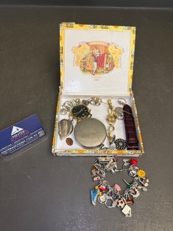 Cigar Box with Jewellery