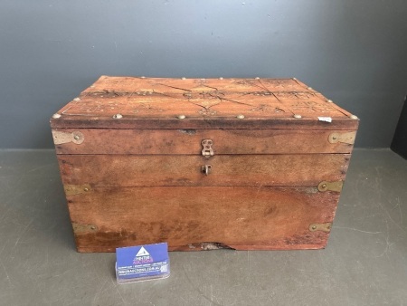 Indian inspired dowry chest