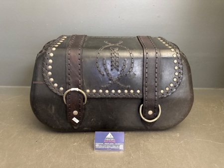 Leather Pannier or Utility Bag for Motorcycle/Trike