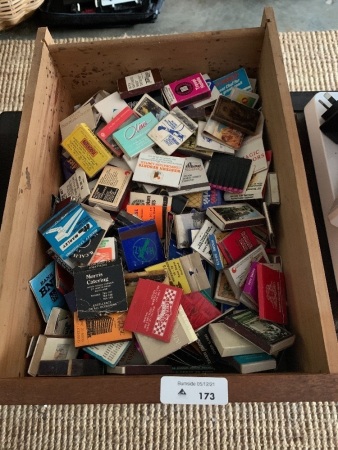 Large Box Lot of Vintage Collectable Matchbooks