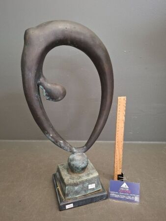 Eternal Dance Bronze Abstract Sculpture