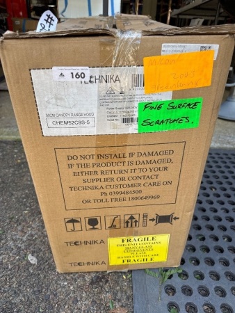 Technika 90 cm Canopy Range Hood CHEM 52C9S-5