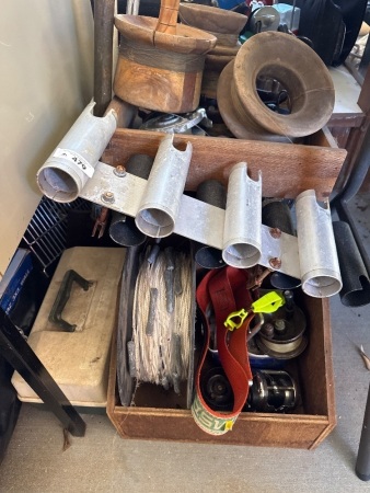 Large selection of fishing equipment