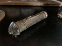 Antique Mini Bullseye Flashlight / Torch - 3